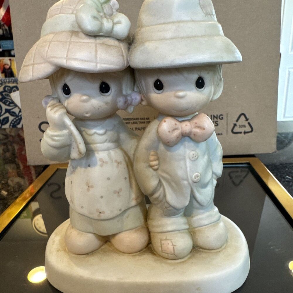 Precious Moments - 100501 "God Bless Our Family" Porcelain Figure - no box